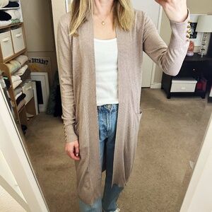 Primark Long Duster Cardigan Sweater Women's XS